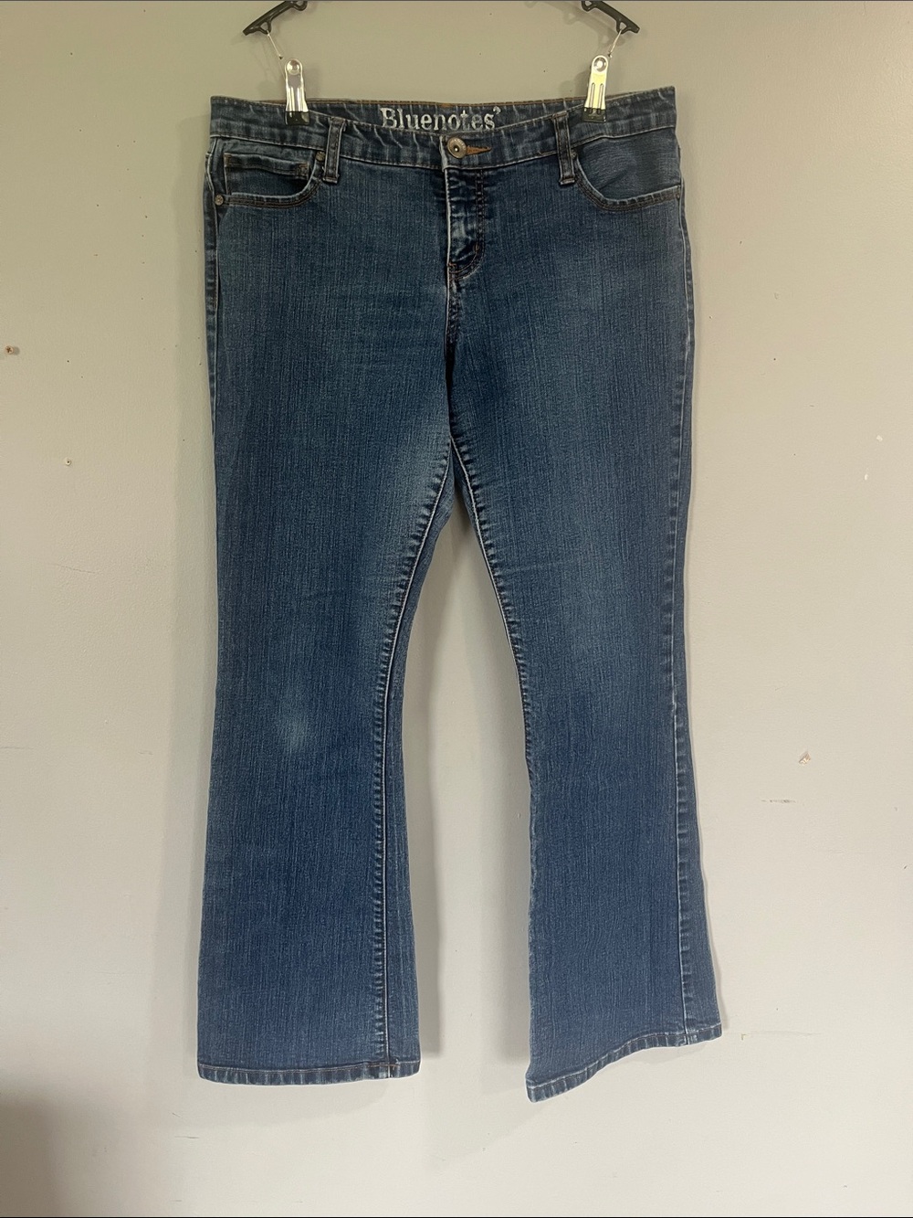 Bluenotes Women's Dark Blue Flare Jeans 32/32